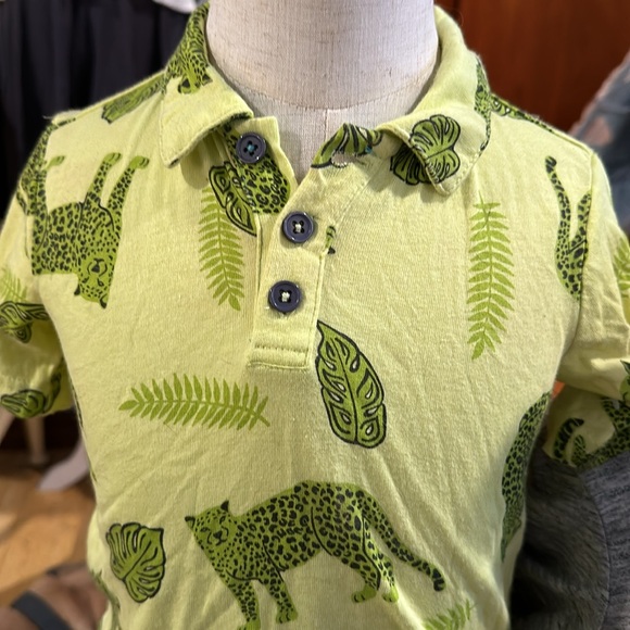 Fab kids button down short sleeves collared shirt - Picture 3 of 6